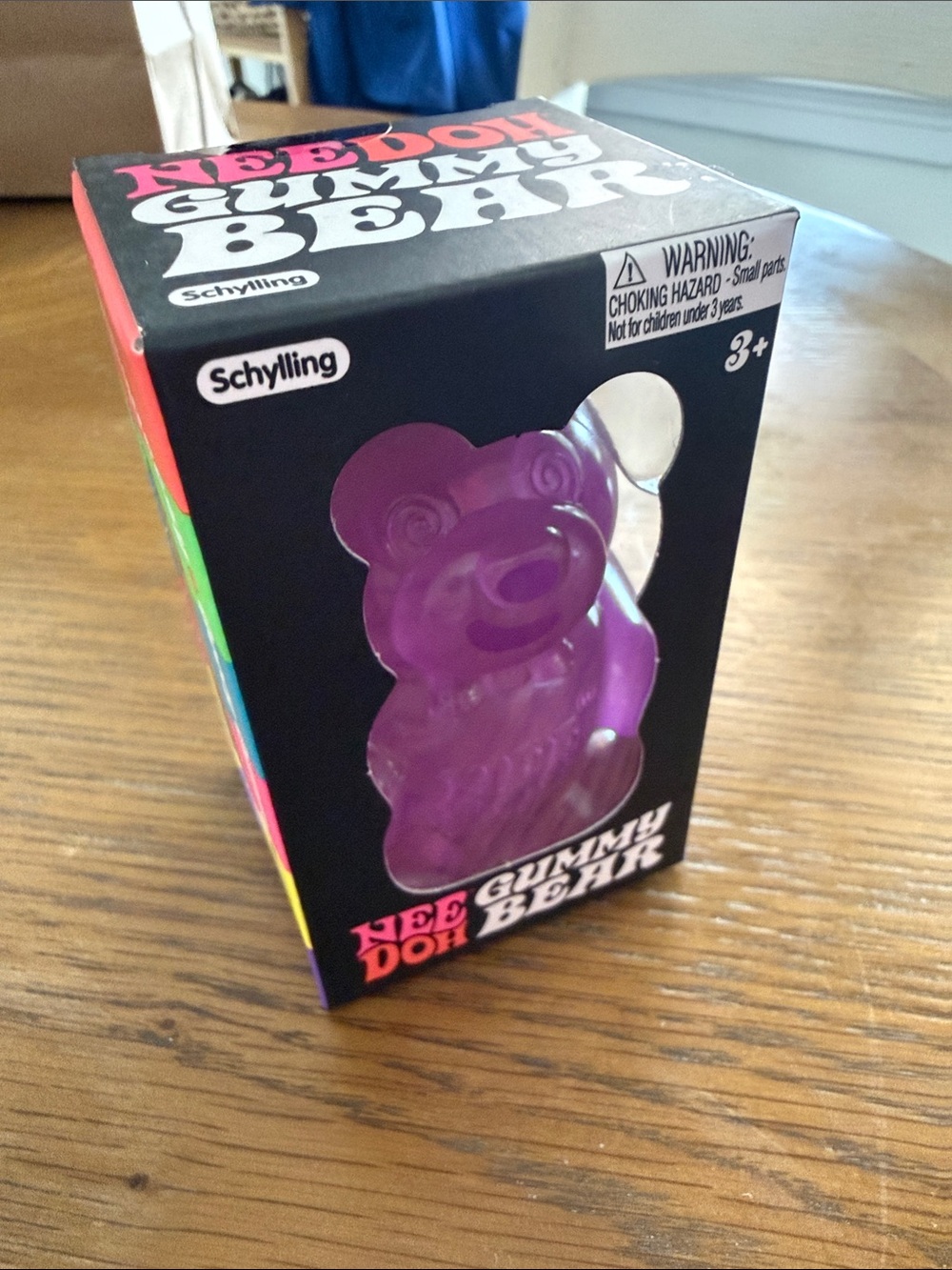 Needoh Purple Gummy Bear New in Box